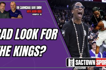 Why the Travis Scott-James Harden interaction was a BAD look for the Kings