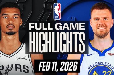 WARRIORS vs SPURS FULL GAME HIGHLIGHTS FEBRUARY 11, 2026 NBA HIGHLIGHTS TODAY NBA 2K26 GAMEPLAY