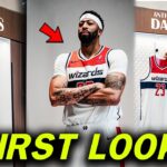 Eto na ang "FIRST LOOK NI ANTHONY DAVIS!" suot ang wizards jersey! │Ang ganda tignan kay AD! 😮🔥💪