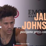 Hawks vs. Hornets Postgame Press Conference: Jalen Johnson