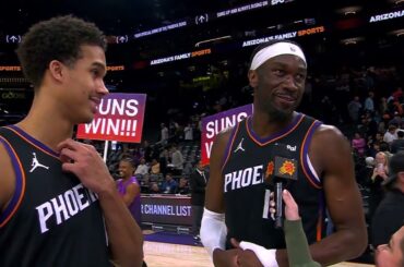 Oso Ighodaro and Mark Williams Postgame Interview | Phoenix Suns | 2-10-26