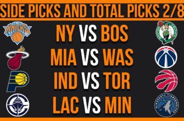 NBA Picks Today 2/8/26 NBA Picks and Predictions NBA Bets Today