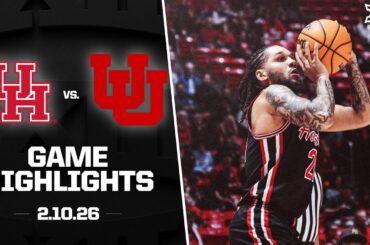 #3 Houston vs. Utah Game Highlights | 2025-26 Big 12 Men's Basketball