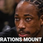 DeMar DeRozan LOSES COOL, chucks water bottle in latest Kings loss | Locked On Kings
