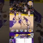 King James na marreta - Lakers 110 X 119 Thunder