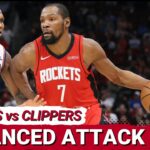 Rockets HANDLE Clippers As Kevin Durant & Alperen Sengun LEAD Houston's 2nd Half SURGE