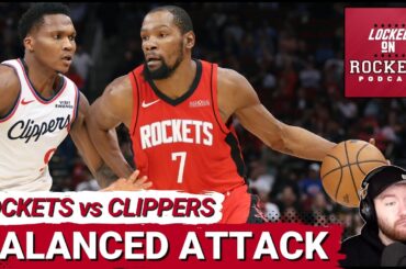 Rockets HANDLE Clippers As Kevin Durant & Alperen Sengun LEAD Houston's 2nd Half SURGE