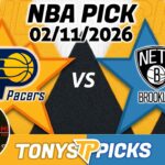 Indiana Pacers vs Brooklyn Nets Pick 2/11/26 NBA Pick Prediction