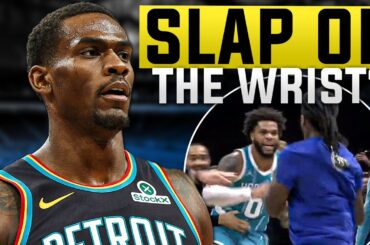 Did the NBA GO EASY on The Detroit Pistons BRAWL With Hornets Suspensions?