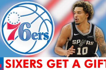 76ers Just Got A GIFT From The San Antonio Spurs! Sixers Rumors On SIGNING Jeremy Sochan