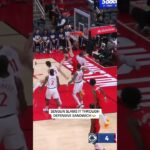 Sengun hammer between TWO defenders 💪