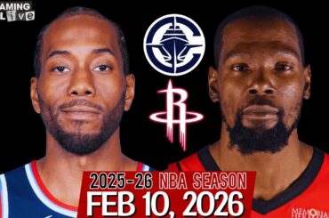 (LIVE) Kawhi Leonard vs Kevin Durant | Los Angeles Clippers vs Houston Rockets NBA Live Stream