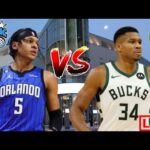 Milwaukee Buck vs  Orlando Magic | Live Stream & Play By Play