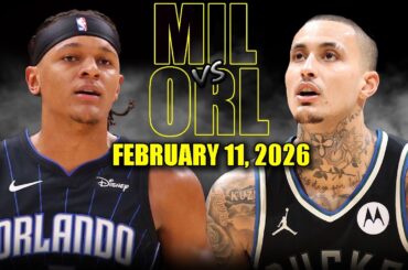 Milwaukee Bucks vs Orlando Magic Full Game Highlights – February 11, 2026 | NBA Season