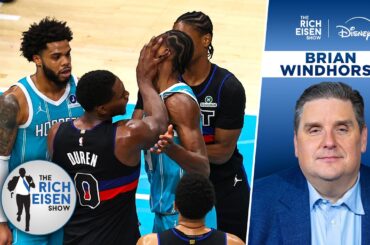 ESPN’s Brian Windhorst Weighs In on Pistons-Hornets Brawl Suspensions | The Rich Eisen Show