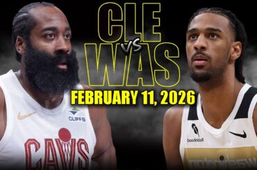 Cleveland Cavaliers vs Washington Wizards Full Game Highlights – February 11, 2026 | NBA Season