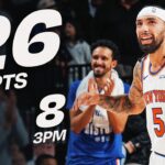 Jose Alvarado Makes Knicks History Off the Bench (26 PTS, 8 3PM & 5 STL) 🔥 | February 11, 2026