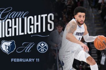 Memphis Grizzlies Highlights vs. Denver Nuggets