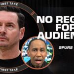 Stephen A. is OVER IT after the Lakers bench starters 🗣️ 'There's a PAYING CUSTOMER!' | First Take