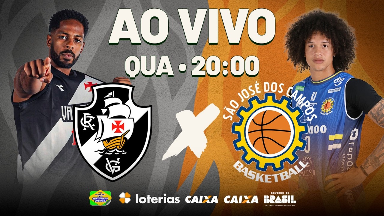 Vasco da Gama x Mr. Moo São José Basketball | NBB CAIXA 2025/26 | AO VIVO | 11/02/2026 | 20h00