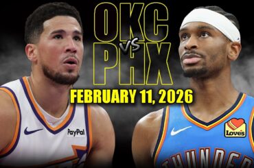 Oklahoma City Thunder vs Phoenix Suns Full Game Highlights – February 11, 2026 | NBA Season