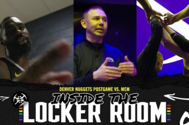 Inside The Denver Nuggets Locker Room After Win vs. MEM
