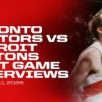 Toronto Raptors Full Media Availability | Post Game vs. Pistons | February 11, 2026