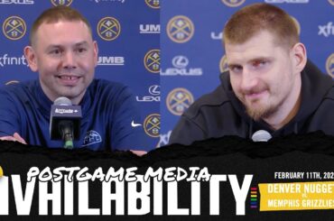 Denver Nuggets Postgame Media vs. MEM 🎙️