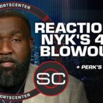 KAT's importance ON DISPLAY in Knicks-76ers 👏 + Perk endorses NBA 1-on-1 tournament 👀 | SportsCenter