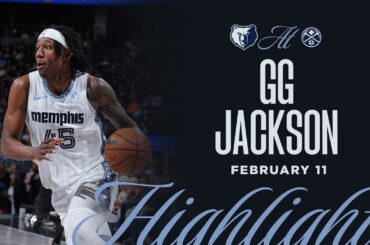 GG Jackson Highlights vs. Denver Nuggets