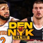 Denver Nuggets vs New York Knicks Full Game Highlights | Feb 4, 2026 | FreeDawkins