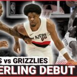 Scoot Henderson's Return is a Real Boost for the Trail Blazers | Portland Takes 2 from Memphis