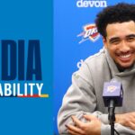 Jared McCain on integrating into the Thunder over the last week | Postgame Media | February 11, 2026