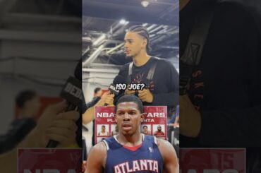 NBA Player Asa Newell EXCELS Naming Hawks All Stars!😤⭐️