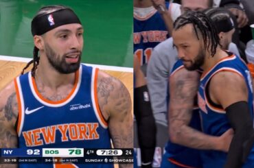 Jose Alvarado IMPRESSED Jalen Brunson In Knicks Debut 🔥