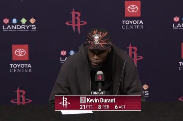 Kevin Durant with a Press Conference vs Clippers