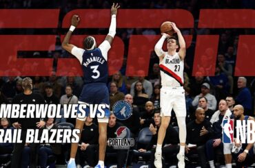NBA Mini: Minnesota Timberwolves vs. Portland Trail Blazers | Extended Highlights