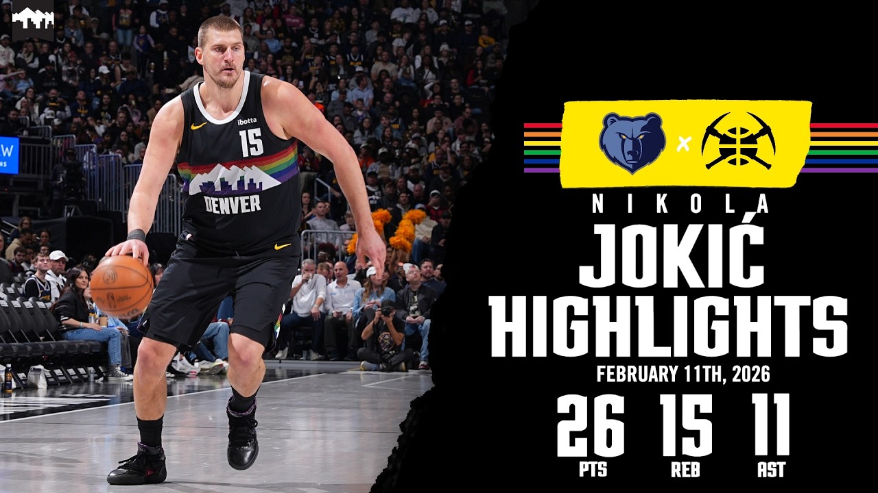 Nikola Jokić 20TH TRIPLE-DOUBLE | Highlights vs. MEM