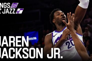 JAREN JACKSON JR. HOME DEBUT 🏔️ 💜 | UTAH JAZZ