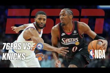 NBA Mini: Philadelphia 76ers vs. New York Knicks | Extended Highlights