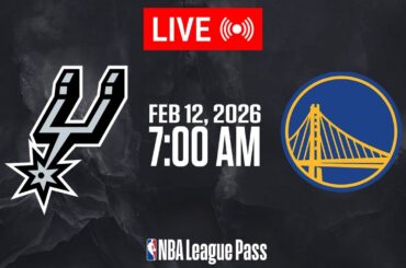 NBA LIVE! San Antonio Spurs vs Golden State Warriors | February 12, 2026 | NBA 2K26 Gameplay