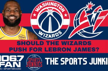 LeBron James To The Wizards? | Sports Junkies