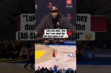 KD on if his All-Star team will play hard 🤔