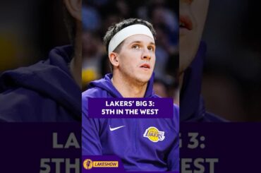 Are we impressed with the Lakers being in 5th with so many injuries?