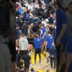 Draymond coaching up guys during the timeout #draymondgreen #goldenstatewarriors #nba