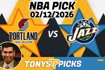 Portland Trail Blazers vs Utah Jazz Pick 2/12/26 NBA Pick Prediction