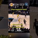 TIE GAME… WHO CLOSES THIS OUT?! 😳 (Lakers vs Wolves) #whathappenednext #nba #basketballhighlights