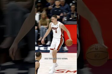 Bam Adebayo Blocks So Nikola Jovic Can Run! #nba #baskball #miamiheat