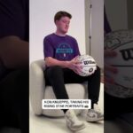 Kon Knueppel getting his Castrol USA Rising Stars portraits 🤩🏀