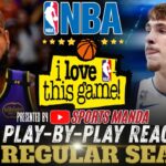 🔴LAKERS VS MAVS │ 2026 NBA REGULAR SEASON - Basketball Play-By-Play Reaction & Scoreboard